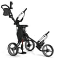 Miniatyrbillede 1 af 8: Golf Klapvogn, 51x29.5x39-45.5 tommer, Grå