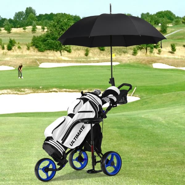 Golfvogn, 51x29.5x39-45.5 tommer, Blå