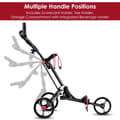 Miniatyrbillede 8 af 8: Golfvogn, 11,5x9,5x30 tommer