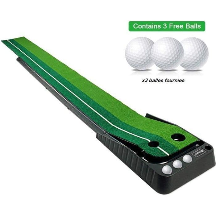 KLEA Golf Putting Autoretur golfträningsmatta