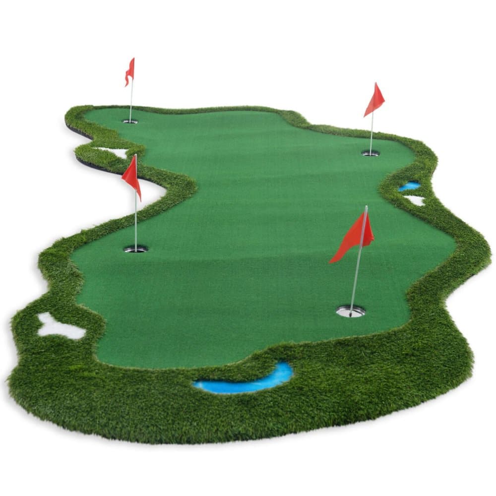 Golfmatta Pro | Chipping-area och vattenhinder - 4x2m