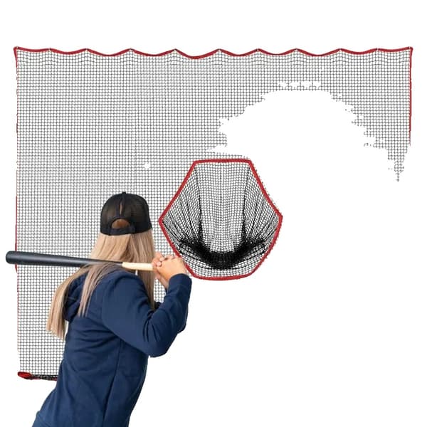 Golfpalloverkko, 10X10 jalkaa, kestävä rakenne, ihanteellinen ulkokäyttöön harjoitteluun