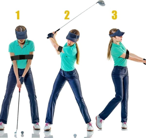 Golf Swing Coach - Elastik Bånd, Forbedre dit sving