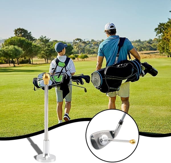 Golf Swing Coach-Golf Directional Stick - Magnetisk golfkølle retningsstift, golfsving træningshjælp, forbedre din svingvinkelvisualisering