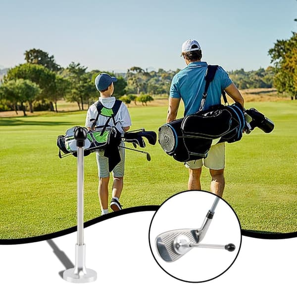 Golf Swing Coach-Golf Directional Stick - Magnetisk golfkølle retningsstift, golfsving træningshjælp, forbedre din svingvinkelvisualisering