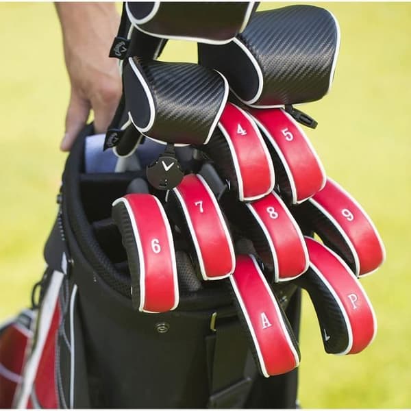 Callaway Deluxe Fer Housses (Sats av 9)  â Röd - CALC10733