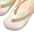 Miniatyrbild 3 av 4: Fitflop - HC7-B18 - Garçon Unisex Barn Iqushion Flip Flops i pärlemor för Barn Flipflops, Urban White Mix, 28 EU