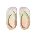 Miniatyrbild 2 av 4: Fitflop - HC7-B18 - Garçon Unisex Barn Iqushion Flip Flops i pärlemor för Barn Flipflops, Urban White Mix, 28 EU