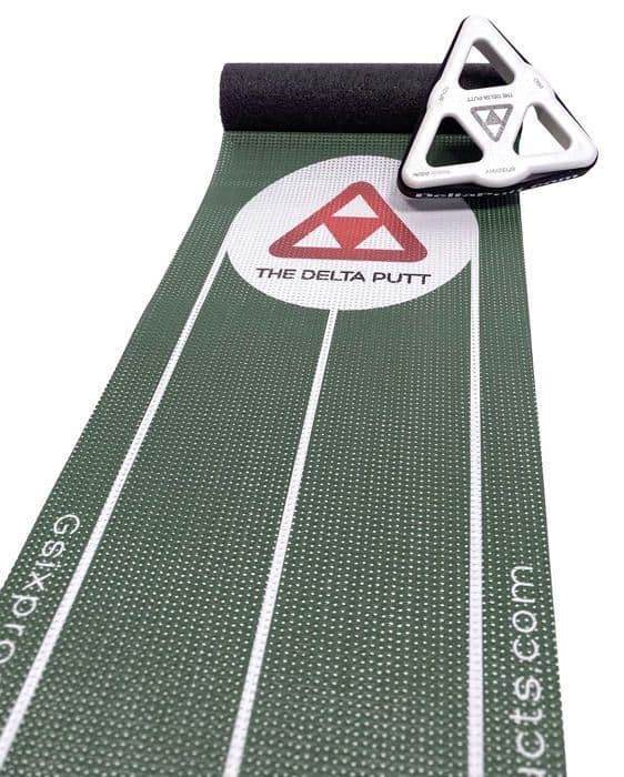 Puttningsmatta - närspelsnät - träningsutrustning Delta putt Träningshjälp för golf