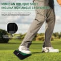Miniatyrbillede 5 af 7: Lollanda Golf Swing Trainer Center of Gravity Paddle/Balance Plate – Forbedre dit sving 19 x 12,5 x 2,5 cm