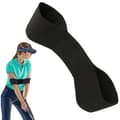 Miniatyrbild 2 av 7: Golfsving Träningsband / Träningshjälpmedel för Golf – Svart – 2-Pack