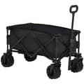 Miniatyrbillede 2 af 4: Folding Beach Cart, 360° Drejbare Hjul, Teleskopisk Håndtag