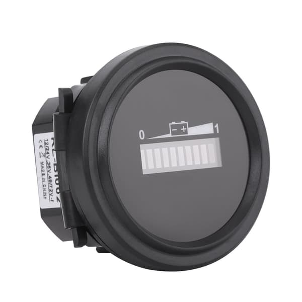 12V/24V/36V/48V/72V LED digital batteriindikatorm?ler til golfvogn