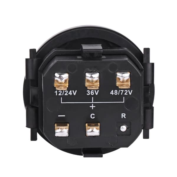 12V/24V/36V/48V/72V LED digital batteriindikatorm?ler til golfvogn