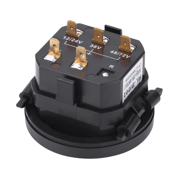 12V/24V/36V/48V/72V LED digital batteriindikatorm?ler til golfvogn