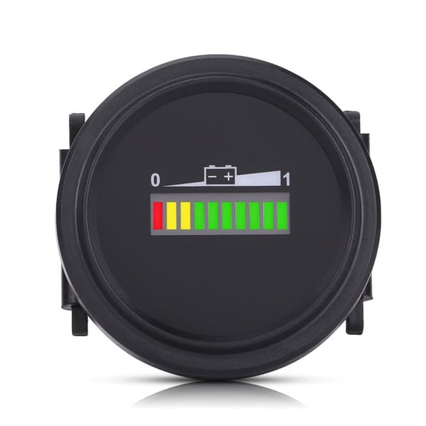 12V/24V/36V/48V/72V LED digital batteriindikatorm?ler til golfvogn
