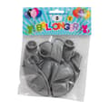 Miniatyrbild 2 av 2: Ballong Silver 8-pack latex