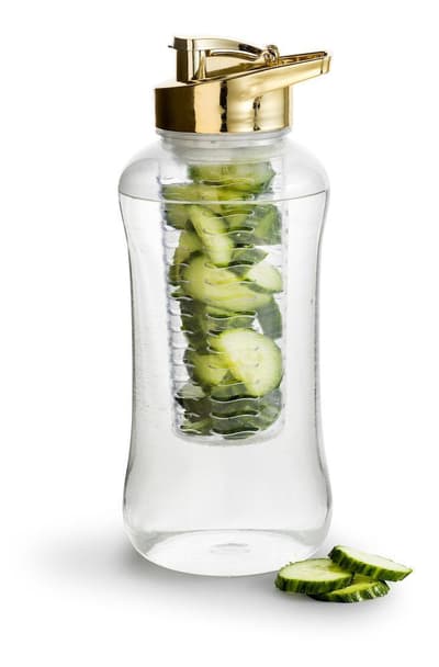 Sagaform Fresh flaska stor med fruktkolv 1,8 liter