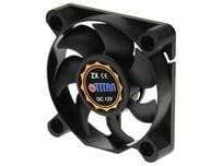 Titan TFD-5010M12Z, Vifte, 5 cm, 4500 RPM, 23 dB, 8,63 cfm, Sort