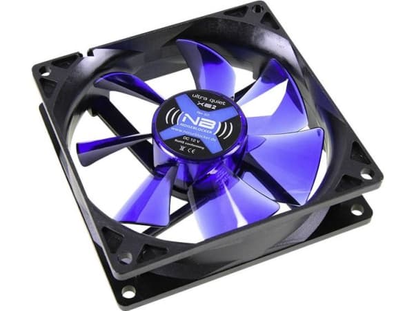 Noiseblocker BlackSilentFan XE2, Vifte, 9,2 cm, 1800 RPM, 65 m³/t, Sort