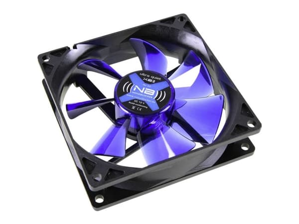Noiseblocker BlackSilentFan XE2, Vifte, 9,2 cm, 1800 RPM, 65 m³/t, Sort