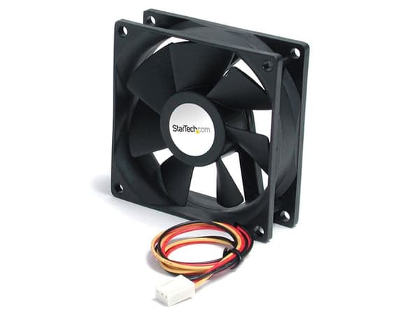 StarTech.com 60x25mm High Air Flow Dual Ball Bearing Computer Case Fan w/ TX3 - 3 pin case Fan - TX3 Fan - 60mm Fan (FAN6X25TX3H) - Systemviftesett -