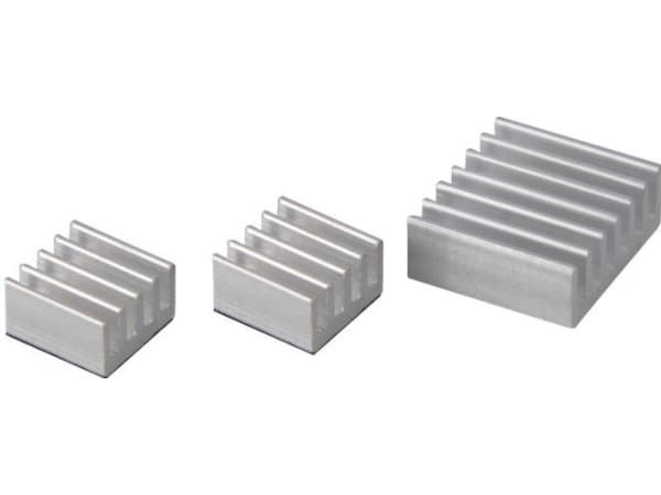 Joy-iT RB-HEATSINK, Jäähdytyslevy/jäähdytin, Alumiini