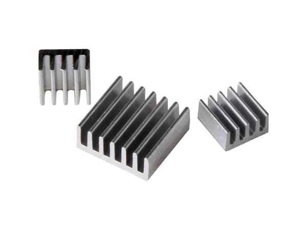 Joy-iT RB-HEATSINK, Jäähdytyslevy/jäähdytin, Alumiini