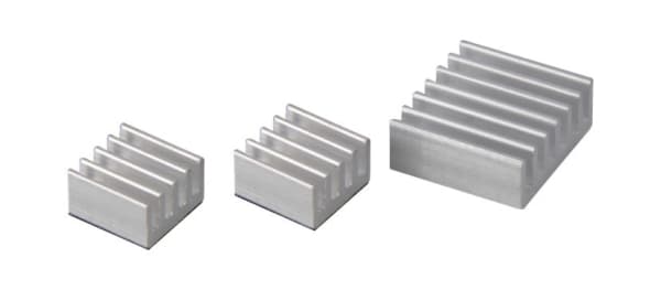 Joy-iT RB-HEATSINK, Jäähdytyslevy/jäähdytin, Alumiini
