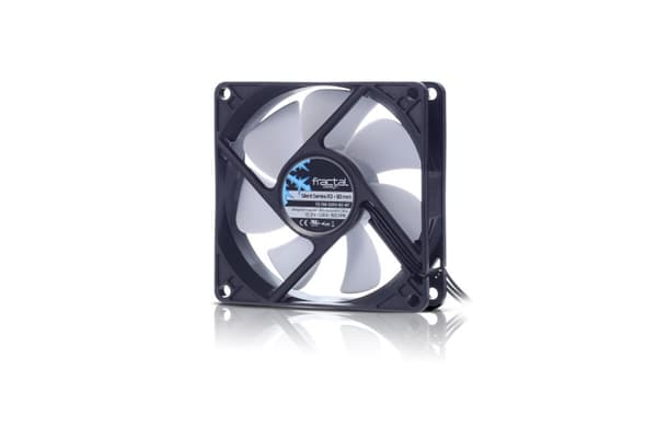 Fractal Design Silent Series R3 - Kabinettvifte - 80 mm - svart, hvit