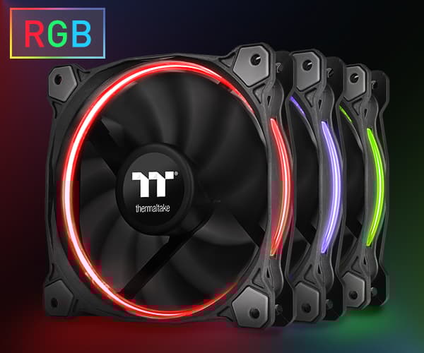 Thermaltake Riing 12 RGB Fan TT Premium Edition - Kabinettvifte - 120 mm