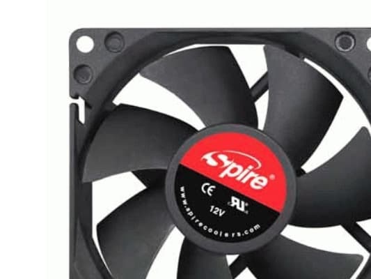 Spire Fan Blower SP08025S1L3 - Lådfläkt - 80 mm - svart