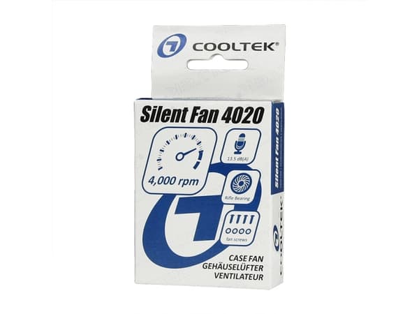 Cooltek Silent Fan Series - Kabinettvifte - 40 mm