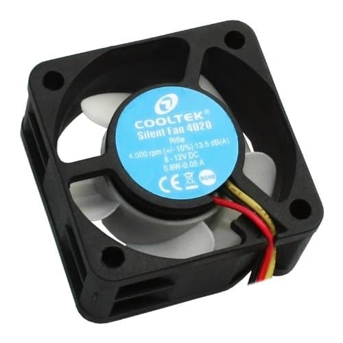 Cooltek Silent Fan Series - Kabinettvifte - 40 mm