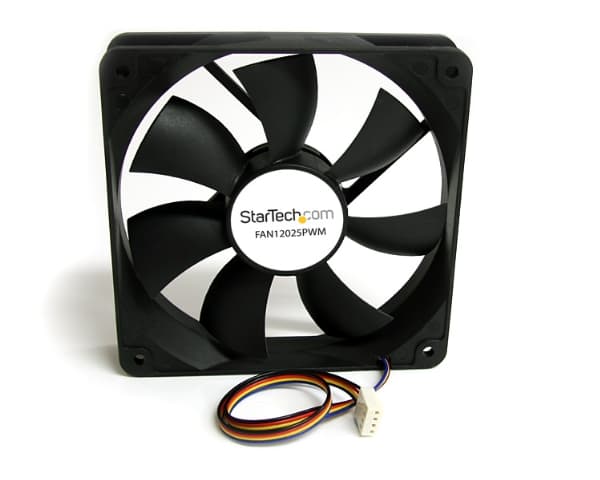 StarTech.com 120x25mm Computer Case Fan with PWM - Pulse Width Modulation Connector - computer cooling Fan - pwm Fan - 120mm Fan (FAN12025PWM) - Lådf