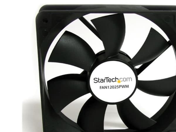 StarTech.com 120x25mm Computer Case Fan with PWM - Pulse Width Modulation Connector - computer cooling Fan - pwm Fan - 120mm Fan (FAN12025PWM) - Lådf
