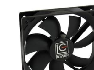 LC Power - Kabinettvifte - 120 mm - svart