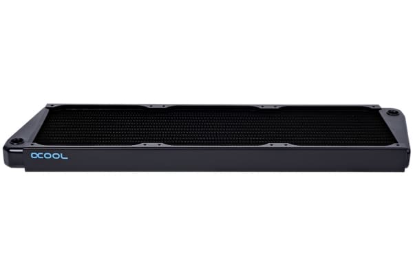 Alphacool 14243, Jäähdytin, Messinki, Terästä, Musta, 144 mm, 477 mm, 30 mm