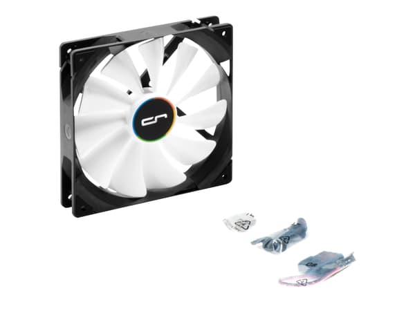 Cryorig QF140 Silent - Kabinettvifte - 120 mm Sort