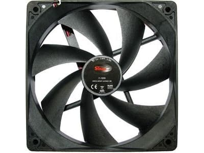 Inter-Tech SinanPower F-120-S - Lådfläkt - 120 mm