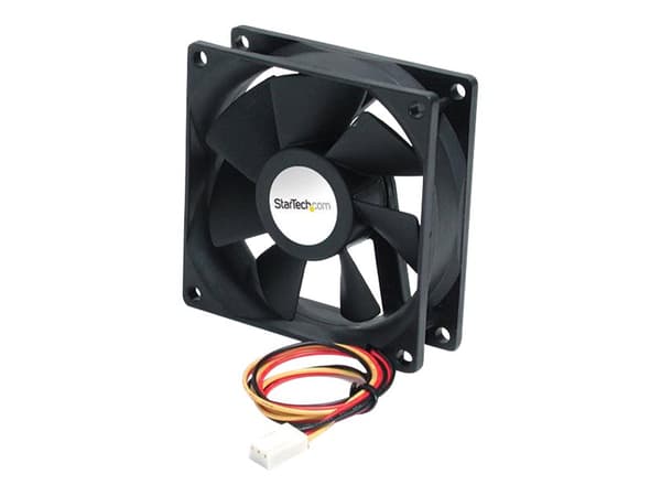 StarTech.com FAN6X2TX3 kylsystem för dator Datorväska Fan 6 cm Svart