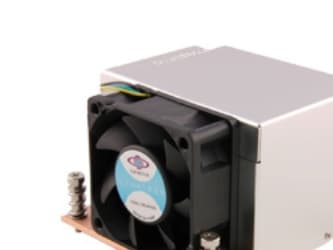 Dynatron R5, jäähdytin, 6 cm, 1600 rpm, 8000 rpm, 51 dB, 43,75 kuutiometriä/min.