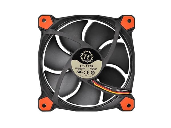 Thermaltake Riing 12 LED Red - Kabinettvifte - 120 mm (en pakke 3)