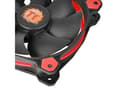 Miniatyrbilde 5 av 5: Thermaltake Riing 12 LED Red - Kabinettvifte - 120 mm (en pakke 3)