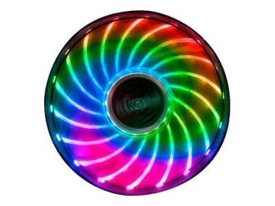 Akasa Vegas X7 - Lådfläkt - 120 mm Svart, Transparent