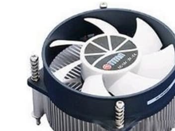 Titan TTC-NA32TZ/R, Kylare, 1600 RPM, 20,1 dB, 30 cfm, Gjuten aluminium, Svart, Vit Gjuten aluminium, Svart, Vit