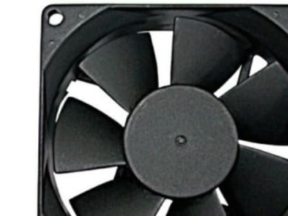 Titan TFD-8025M12Z, Fan, 8 cm, 2500 RPM, 28 dB, 25,02 cfm, Svart Svart