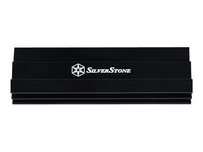SilverStone TP02-M2 - Varmeavleder for solid state disk - svart