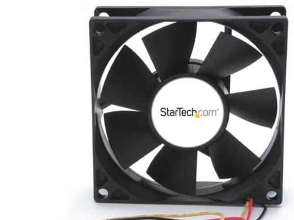 StarTech.com FANBOX2 kylsystem för dator Datorväska Fan 8 cm Svart