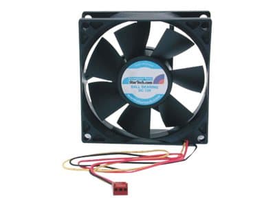 StarTech.com FANBOX2 kylsystem för dator Datorväska Fan 8 cm Svart